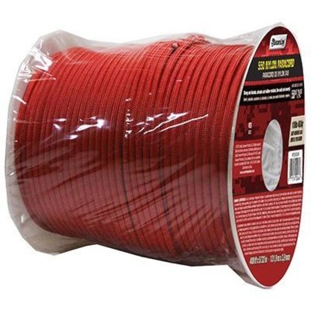 RICHELIEU AMERICA LTD. 5/32"X400' Red Paracord 644811TV